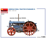 Miniart 38088 1/35 Agricultural Tractor Standard N Mod 1934-36