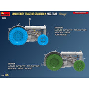 MiniArt 38098 Land Utility Tractor Standard N Orange Mod. 1939