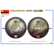 Miniart MA40003 Spherical Fighting Vehicle TsAMO Project Interior Kit