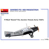 MiniArt 48005 1/48 Junkers F13. Mid Prod. German, Polish, Swiss Service