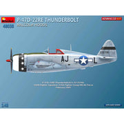 MiniArt 1/48 P-47D-22RE Thunderbolt Malcolm Hoods Advanced Kit