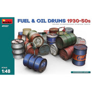 MiniArt 49007 1/48 Fuel and Oil Drums 1930-50s