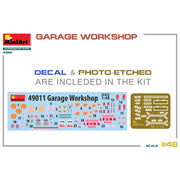 MiniArt 49011 1/48 Garage Workshop