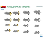 MiniArt 49015 1/48 US Fuel Drop Tanks and Bombs