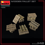 MiniArt 49016 1/48 Wooden Pallet Set