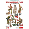 MiniArt 49020 1/48 German Ground Staff w/Accessories. North Africa