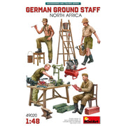 MiniArt 49020 1/48 German Ground Staff w/Accessories. North Africa