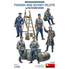 MiniArt 1/48 Finnish and Soviet Pilots Model Kit