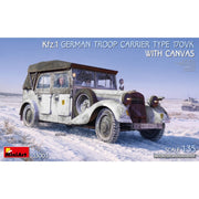 MiniArt 53003 1/35 Kfz.1 German Troop Carrier Type 170VK With Canvas