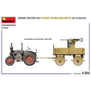 MiniArt 1/35 German Tractor with Fla-MG151/20 Drillingslafette on Sd.Anh.Ost Model Kit