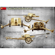 MiniArt 53010 1/35 German 7.5cm Anti-Tank Gun Pak 40 Mid Prod W/Artillery Crew