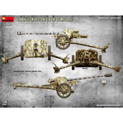 MiniArt 53010 1/35 German 7.5cm Anti-Tank Gun Pak 40 Mid Prod W/Artillery Crew