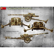 MiniArt 53010 1/35 German 7.5cm Anti-Tank Gun Pak 40 Mid Prod W/Artillery Crew
