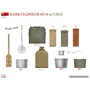 Miniart 53011 1/35 Kleine Feldküche Hf.14 with Crew