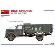 Miniart 53031 1/35 German 3t Fuel Truck 3.6-36S PmQ-Type