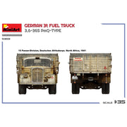 Miniart 53031 1/35 German 3t Fuel Truck 3.6-36S PmQ-Type