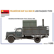 Miniart 53037 1/35 Feldküche Auf 3,6-36S 3T LKW PMQ600-Type