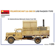 Miniart 53037 1/35 Feldküche Auf 3,6-36S 3T LKW PMQ600-Type