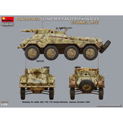 Miniart 53046 Sd.Kfz.234/3 Schwerer Panzerspahwagen Stummel Late