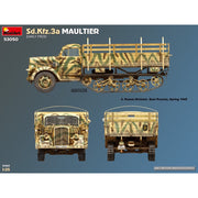 MiniArt 1/35 Sd.Kfz.3a Maultier Early Production Model Kit