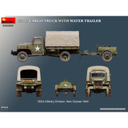 Miniart 53066 1/35 G7117 Cargo Truck With Water Trailer