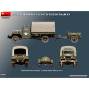 Miniart 53066 1/35 G7117 Cargo Truck With Water Trailer