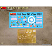MiniArt 53088 1/35 Dingo Mk. III Scout Car W/Crew