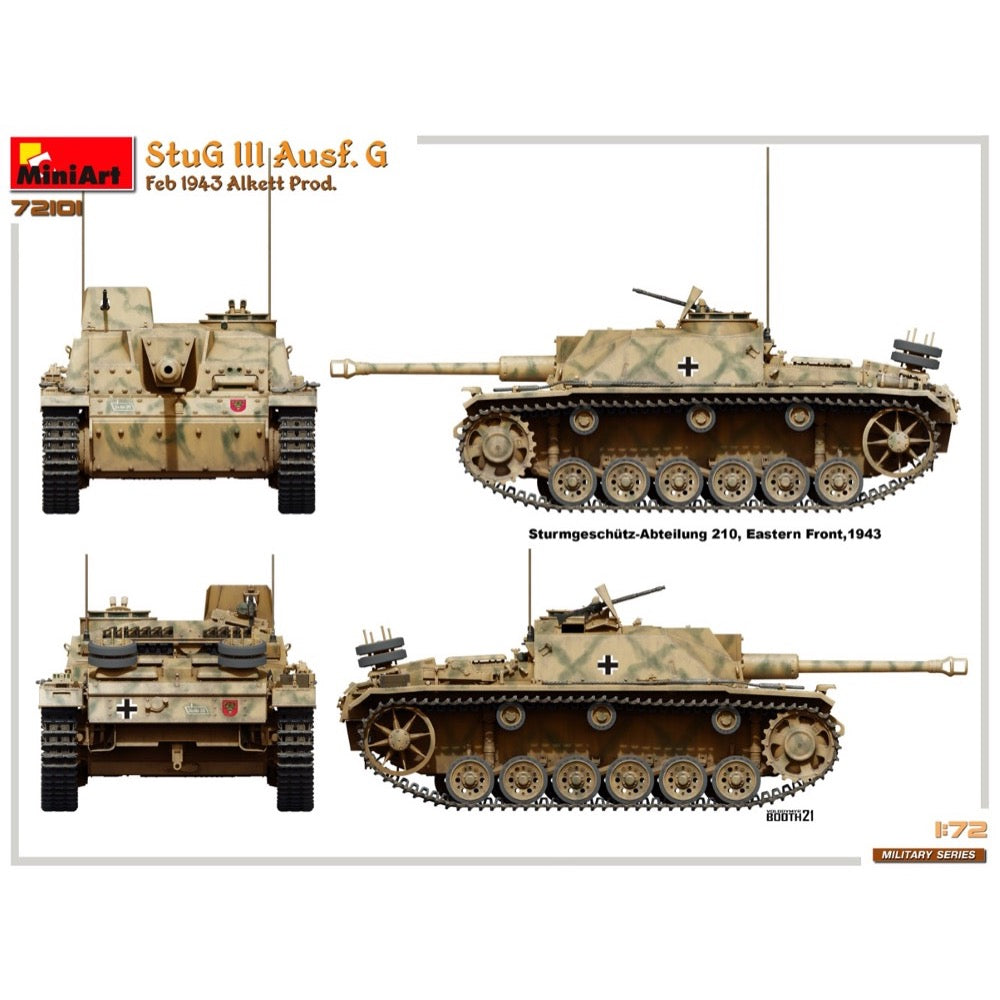 StuG III Ausf. G FÉVRIER 1943 ALKETT PROD. AVEC KETTEN D'HIVER - Maquette Char Promo StuG III Ausf. G FÉVRIER 1943 ALKETT PROD. AVEC KETTEN D'HIVER - Maquette Char Promo
