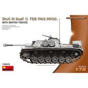 MiniArt 72103 1/72 StuG III Ausf. G February 1943 Production With Winter Tracks