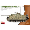 MiniArt 72106 1/72 Sturmgeschutz III Ausf. G April 1943 Alkett Pro.