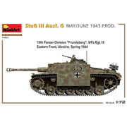 MiniArt 72107 1/72 StuG III Ausf.G May/June 1943 Prod