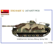 Miniart 72110 1/72 StuG III Ausf. G  Last Alkett Prod