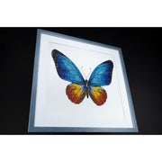 MiniArt Crafts 11017 Blue Butterfly Bead Embroidery Kit