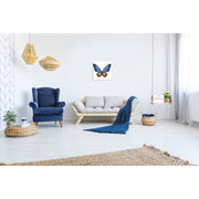 MiniArt Crafts 11017 Blue Butterfly Bead Embroidery Kit