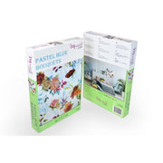 MiniArt Crafts 11025 Pastel Blue Bouquets Bead Embroidery Kit