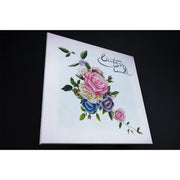 MiniArt Crafts 11030 Vintage Card Bead Embroidery Kit