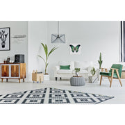 MiniArt Crafts 11033 Turquoise Butterfly Bead Embroidery Kit