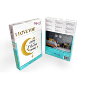 MiniArt Crafts 33007 Love You to the Moon and Back Bead Embroidery Kit