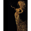 MiniArt Crafts 55012 Lady in Gold Bead Embroidery Kit
