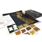 MiniArt Crafts 55012 Lady in Gold Bead Embroidery Kit