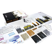 MiniArt Crafts 55020 Golden Fashion Bead Embroidery Kit