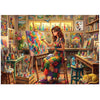 Magnolia 1073 An Artist's Paradise Serhat Filiz 1000pc Jigsaw Puzzle