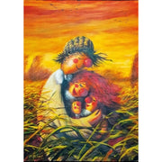 Magnolia 1082 Scarecrow Family Mehmet Akkaya 1000pc Jigsaw Puzzle