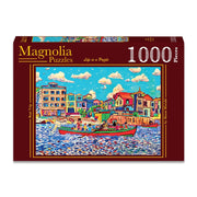 Magnolia 1090 Boat Trip Murat Mizrahi 1000pc Jigsaw Puzzle