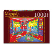 Magnolia 1091 The Red Room Murat Mizrahi 1000pc Jigsaw Puzzle