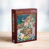 Magnolia 1102 Restful Earth Kat Fedora 1000pc Jigsaw Puzzle