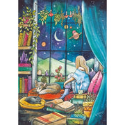 Magnolia 1104 Nightfall Kat Fedora 1000pc Jigsaw Puzzle