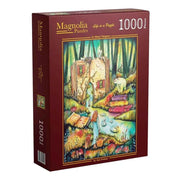 Magnolia 1106 So Many Chapters Kat Fedora 1000pc Jigsaw Puzzle