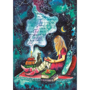 Magnolia 1107 The Poet Kat Fedora 1000pc Jigsaw Puzzle