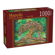 Magnolia 1108 The Storybook Kat Fedora 1000pc Jigsaw Puzzle